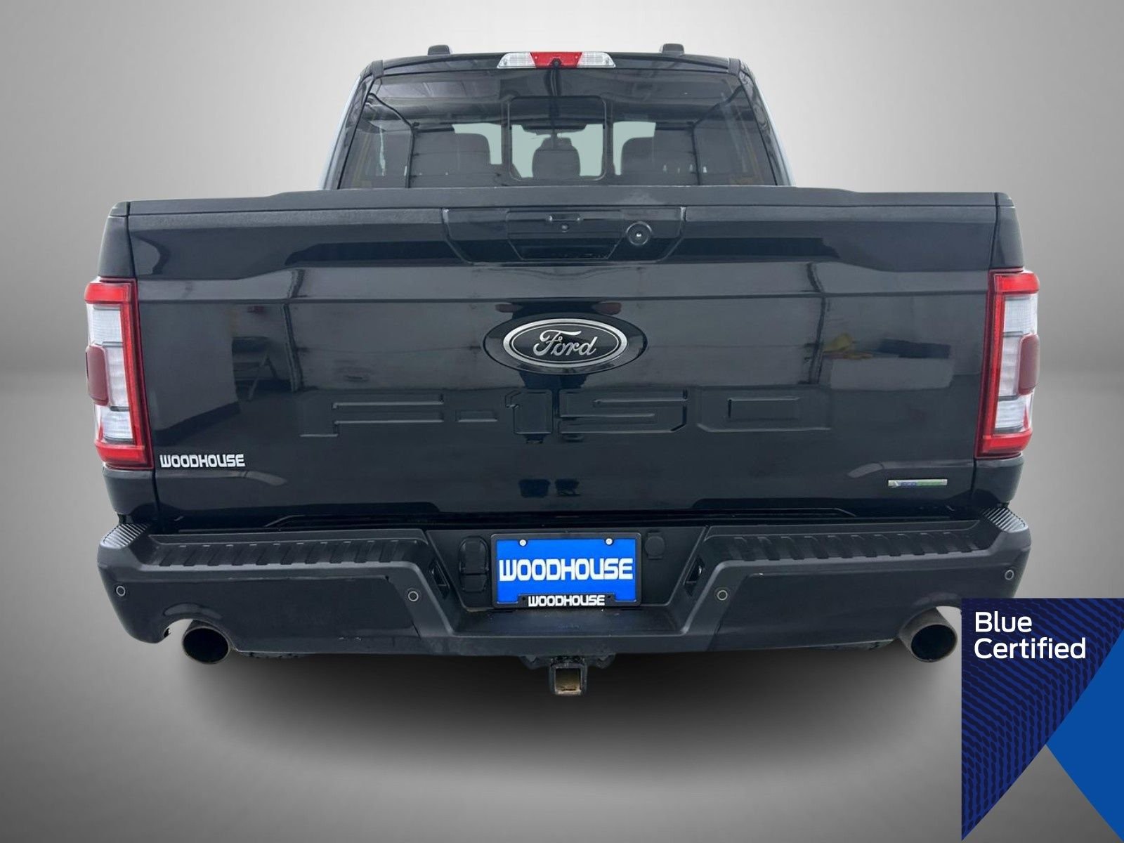 Certified Used 2022 Black Metallic Ford Lariat image 6