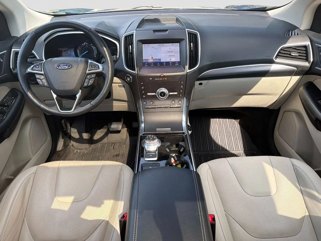 Used 2020 Blue Ford Titanium image 16