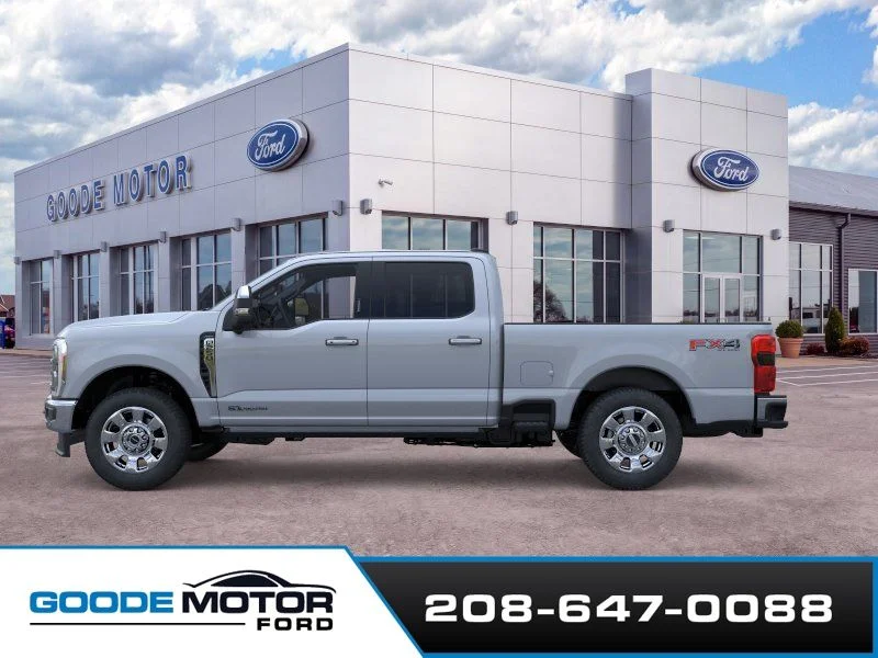 New 2026 Glacier Gray Metallic Tri-Coat Ford F-250® Lariat® image 3