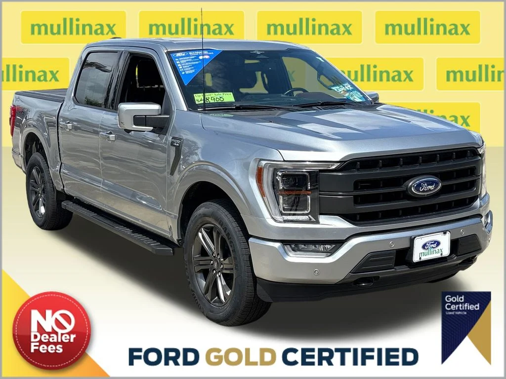 Certified Used 2023 Silver Ford Lariat image 1