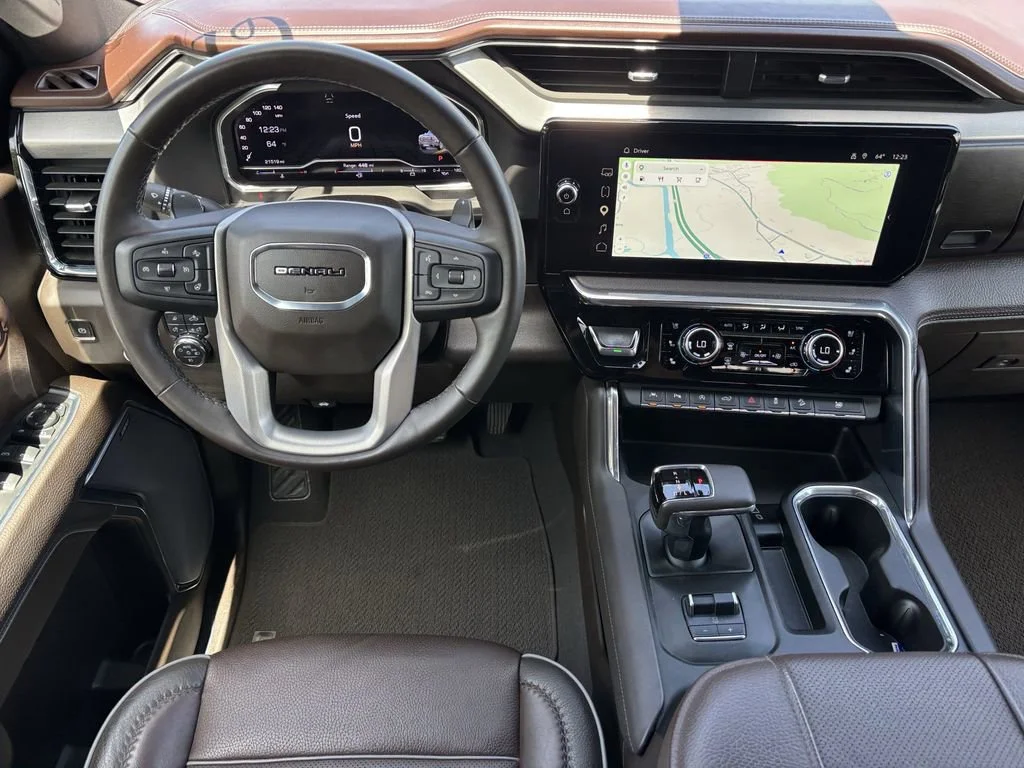 Used 2024 Volcanic Red Tintcoat GMC Denali image 3