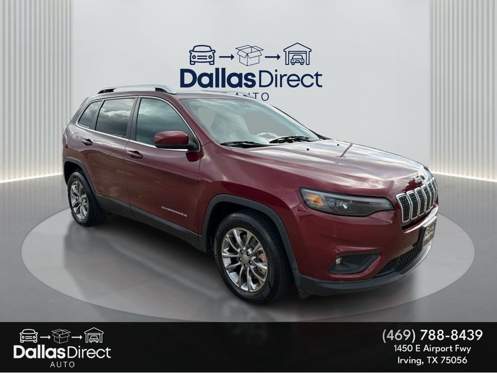 Used 2019 Velvet Red Pearlcoat Jeep Latitude Plus image 2