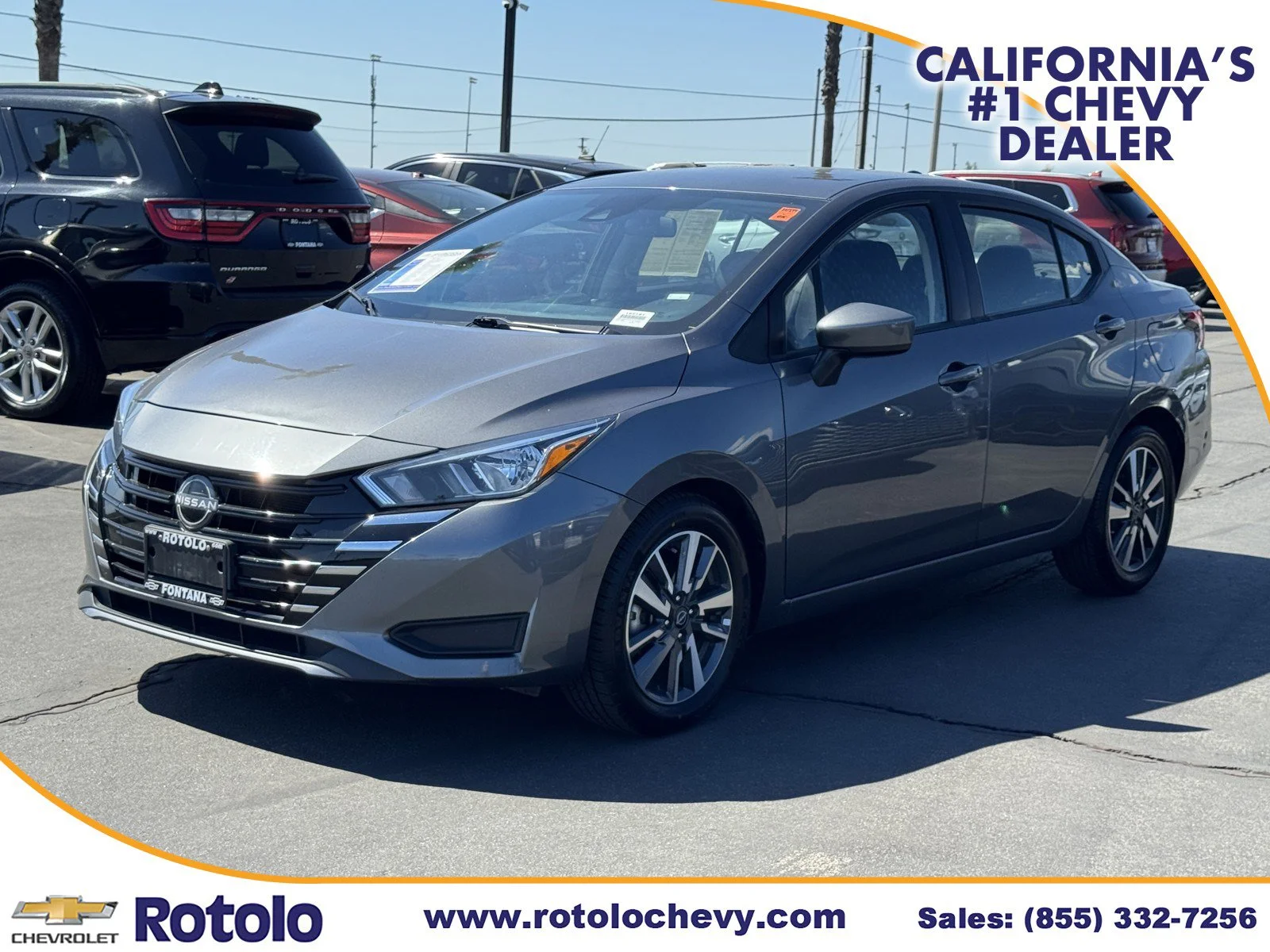 Used 2024 Gun Metallic Nissan SV image 3