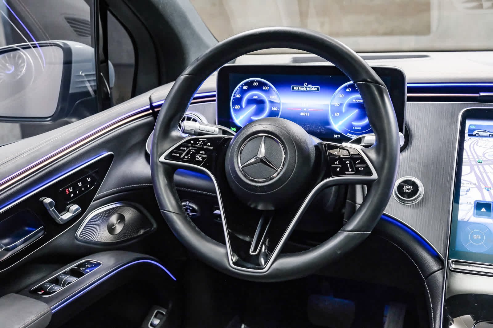 Certified Used 2023 MANUFAKTUR Alpine Grey Mercedes-Benz EQS 450+ image 19