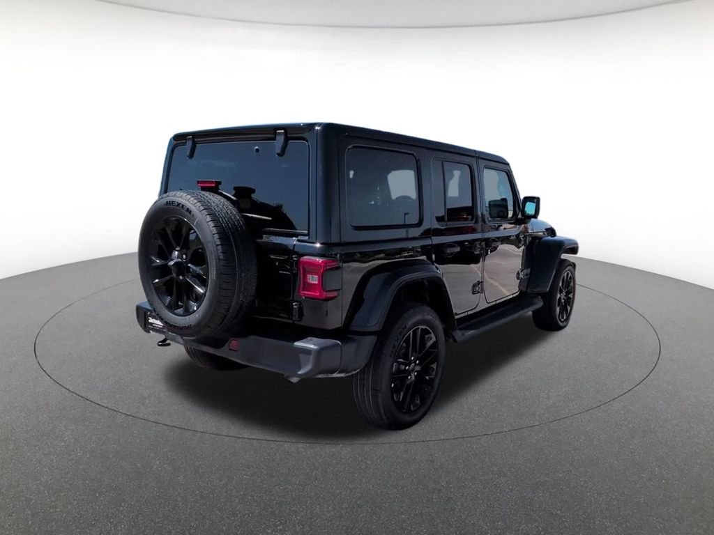 Used 2025 Black Jeep Sahara 4xe image 8