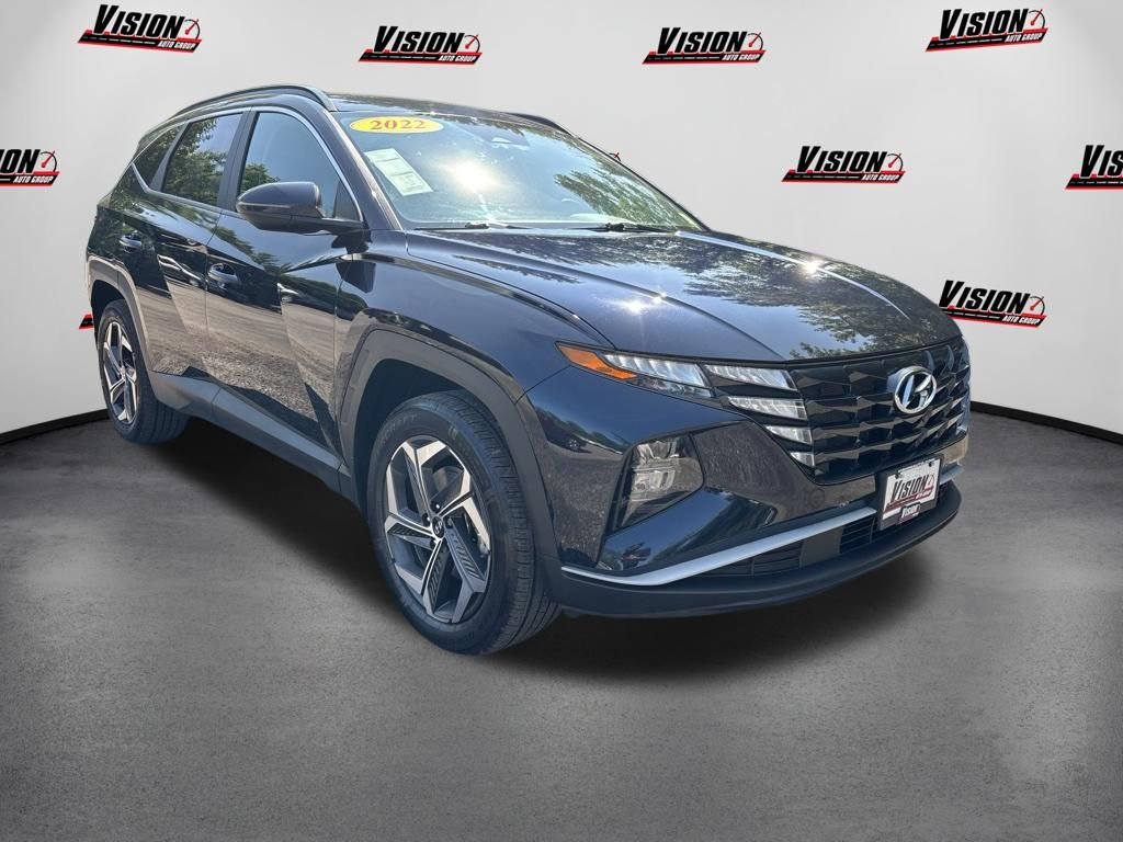 Used 2022 Blue Hyundai SEL image 3