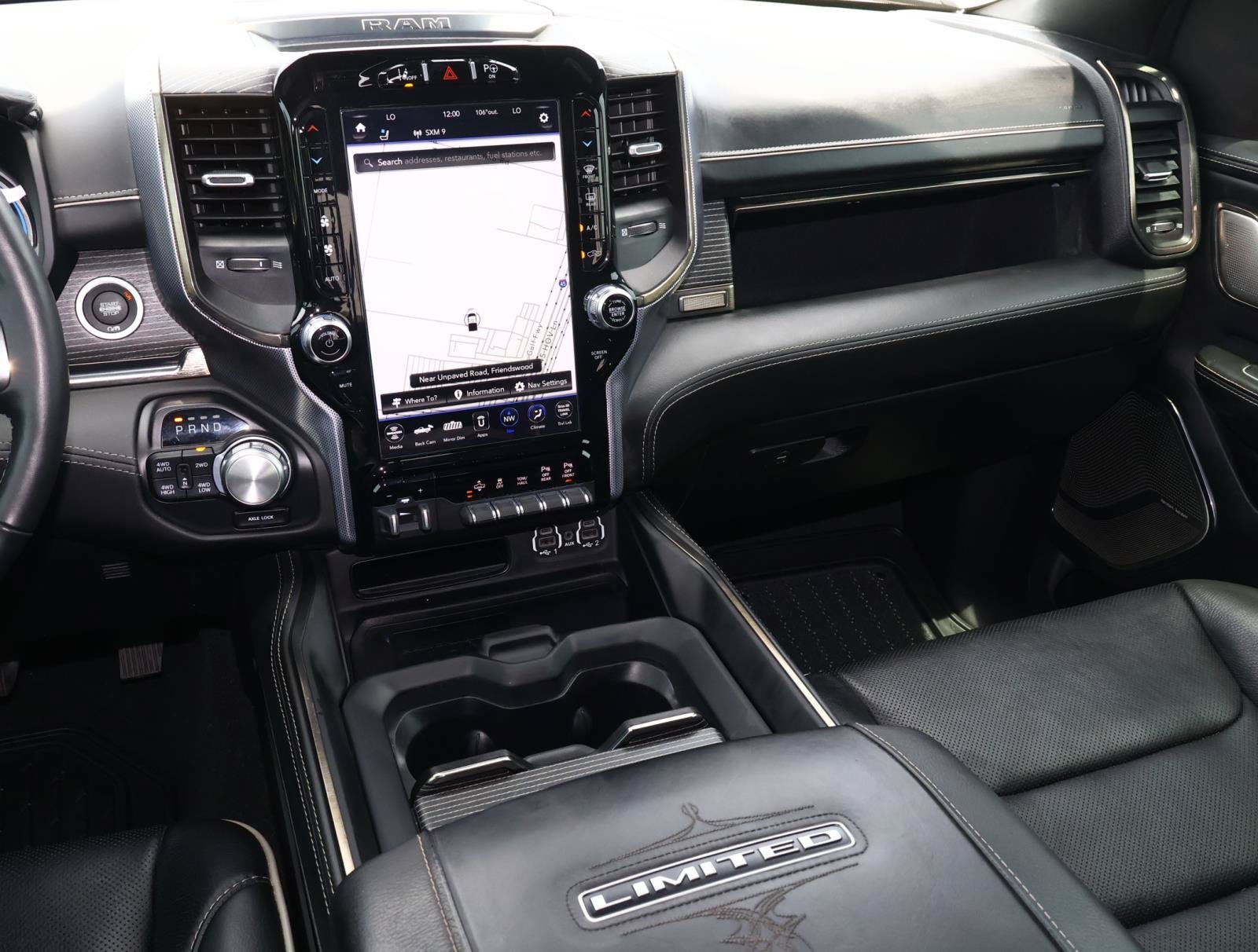 Used 2020 Granite Crystal Metallic Clearcoat Ram Limited image 13