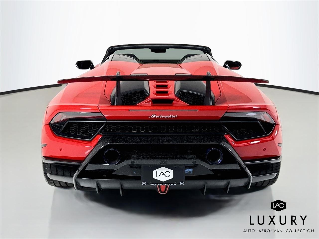 Used 2018 Rosso Mars Metallic Lamborghini Performante | RYFT Exhaust | Narvi 20