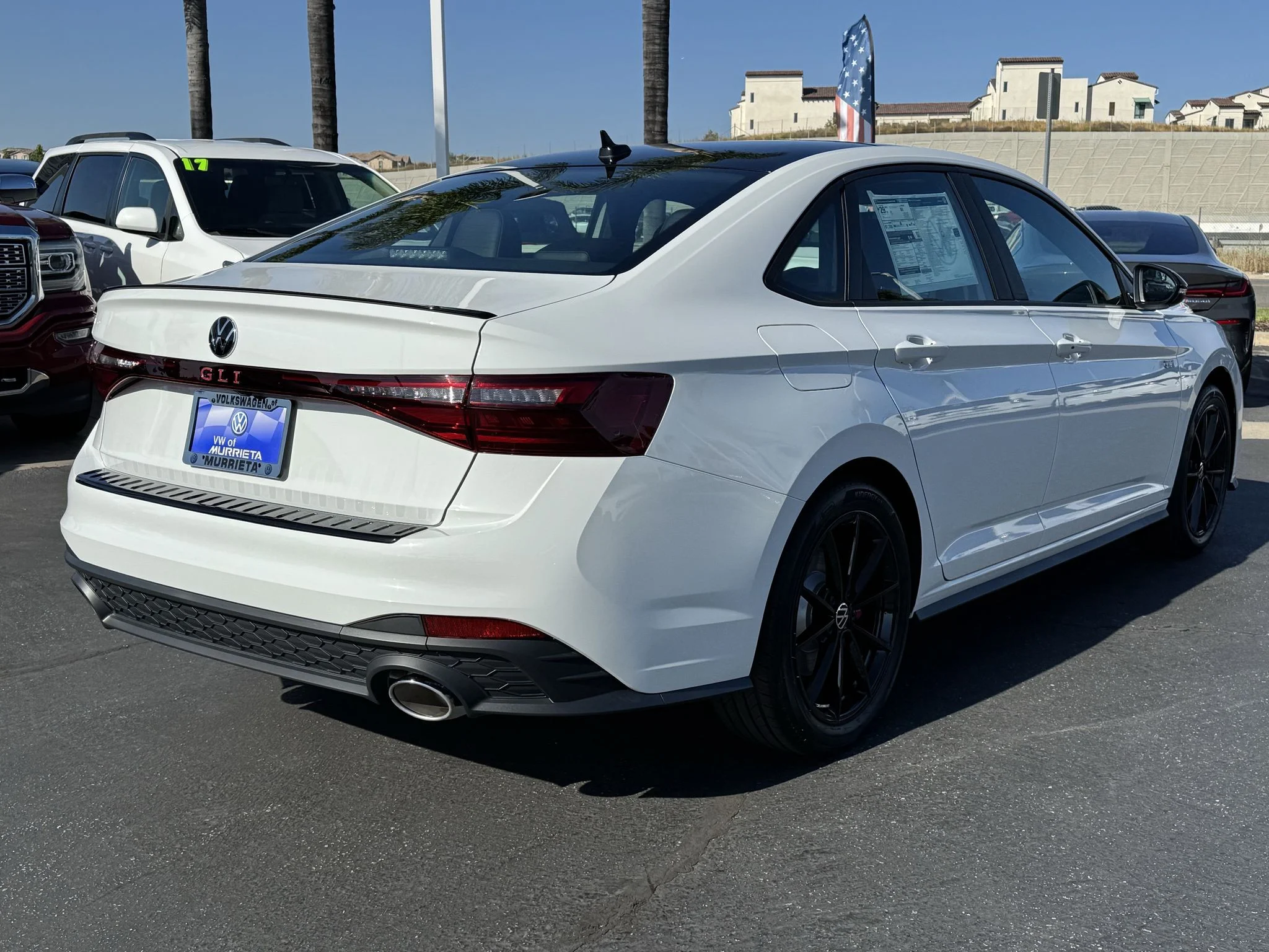 New 2026 Pure White w/Deep Black Roof Volkswagen Autobahn image 8