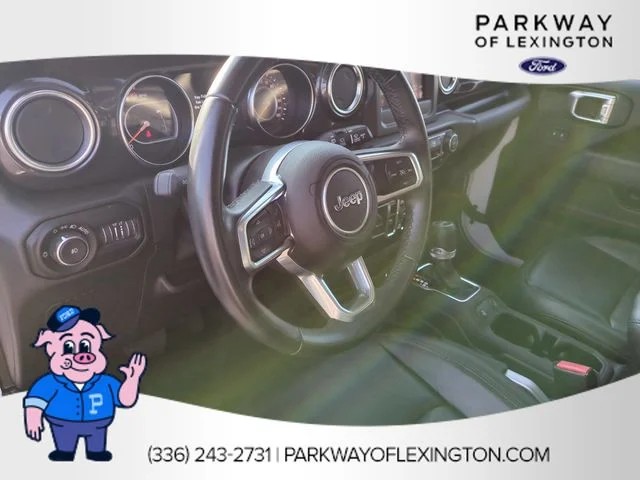 Used 2021 White Jeep Unlimited Sahara Altitude image 15