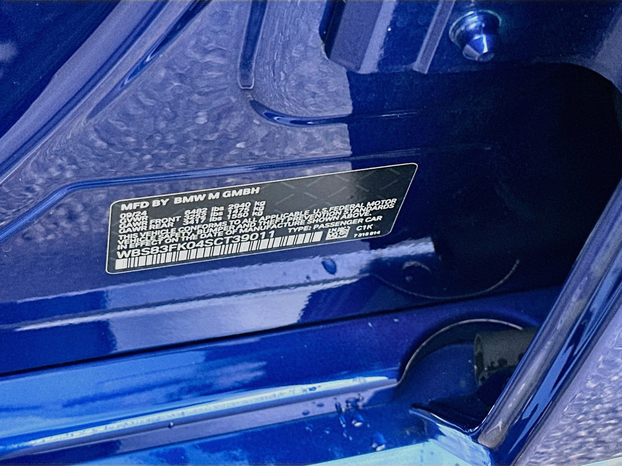 Used 2025 Marina Bay Blue Metallic BMW Base image 40