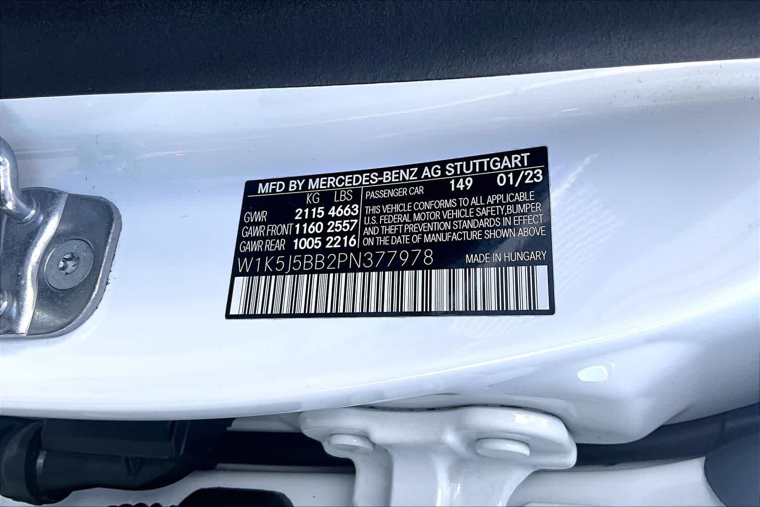 Used 2023 Polar White Mercedes-Benz AMG® CLA 35 image 29