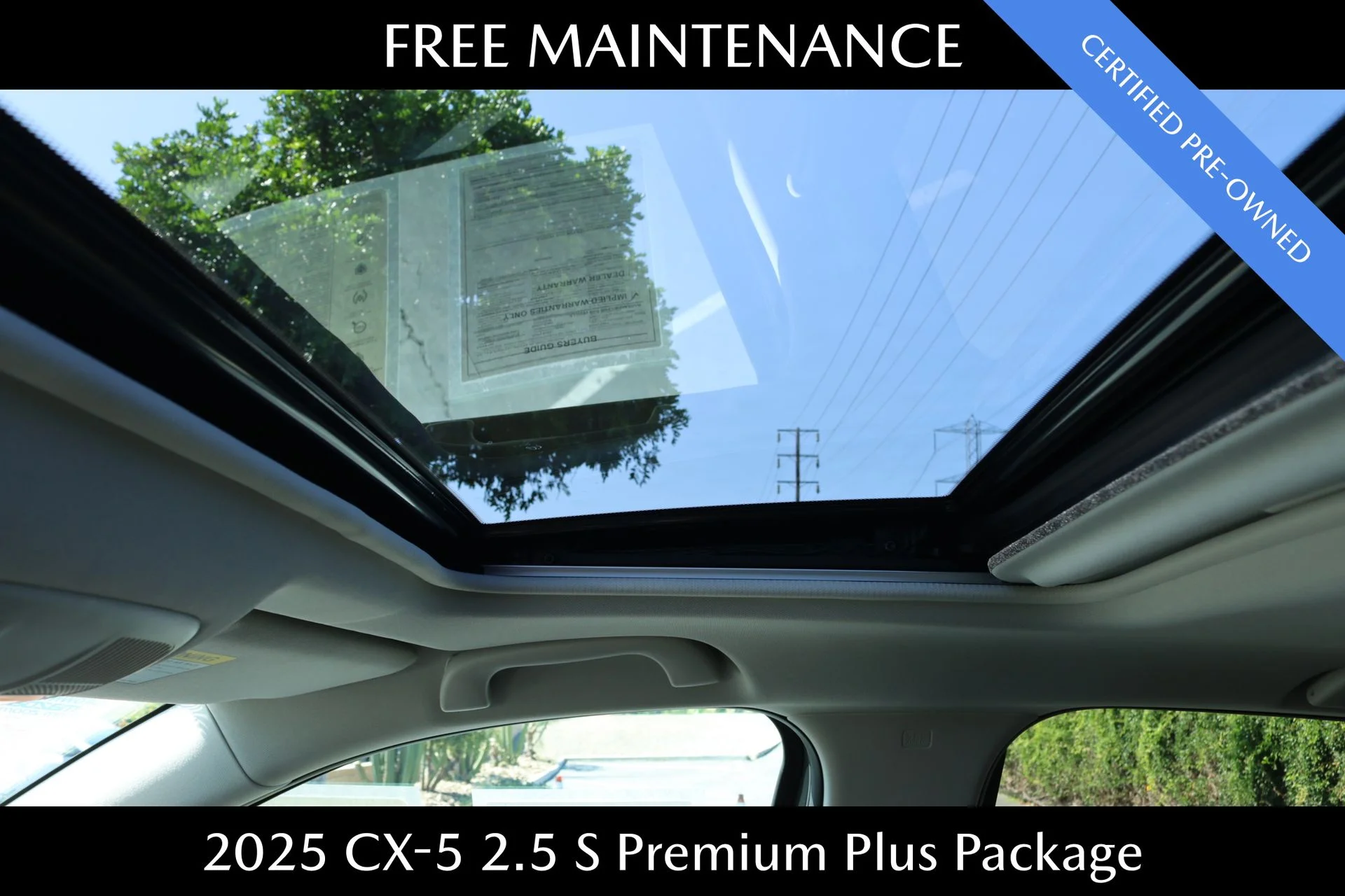 Certified Used 2025 Black Mazda 2.5 S Premium Plus Package image 22