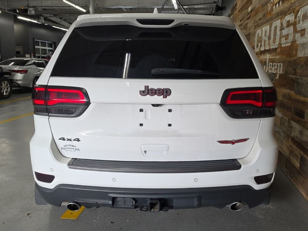 Used 2021 Bright White Clearcoat Jeep Trailhawk image 5