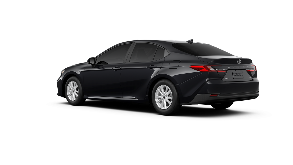 New 2026 Midnight Black Metallic Toyota LE image 6