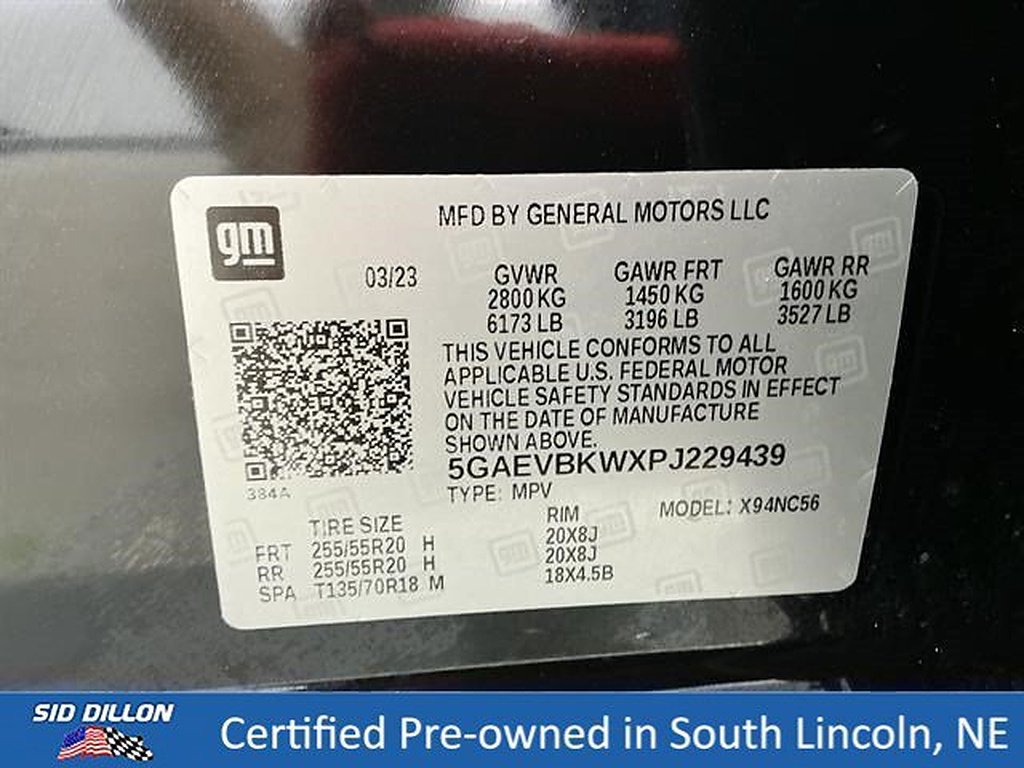 Used 2023 Ebony Twilight Metallic Buick Premium image 14