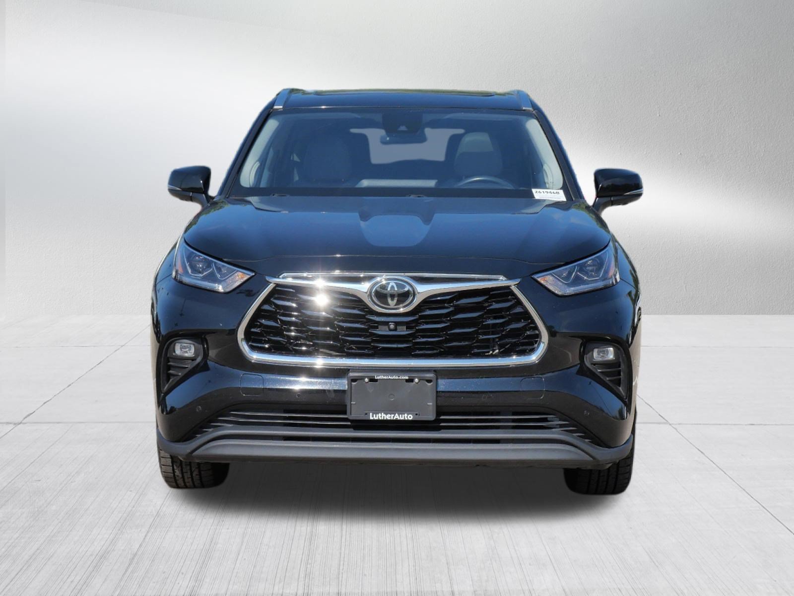 Used 2023 Midnight Black Metallic Toyota Limited image 2
