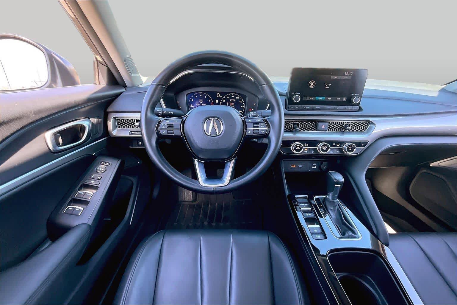 Used 2024 Liquid Carbon Metallic Acura  image 6