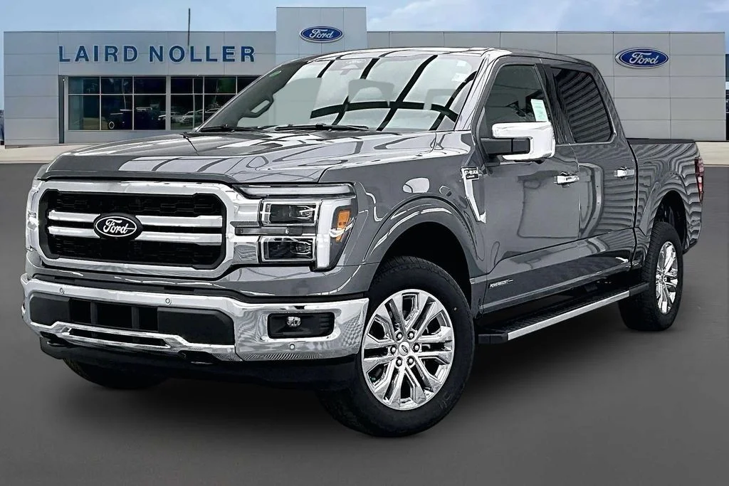 New 2026 Carbonized Gray Metallic Ford Lariat® image 1