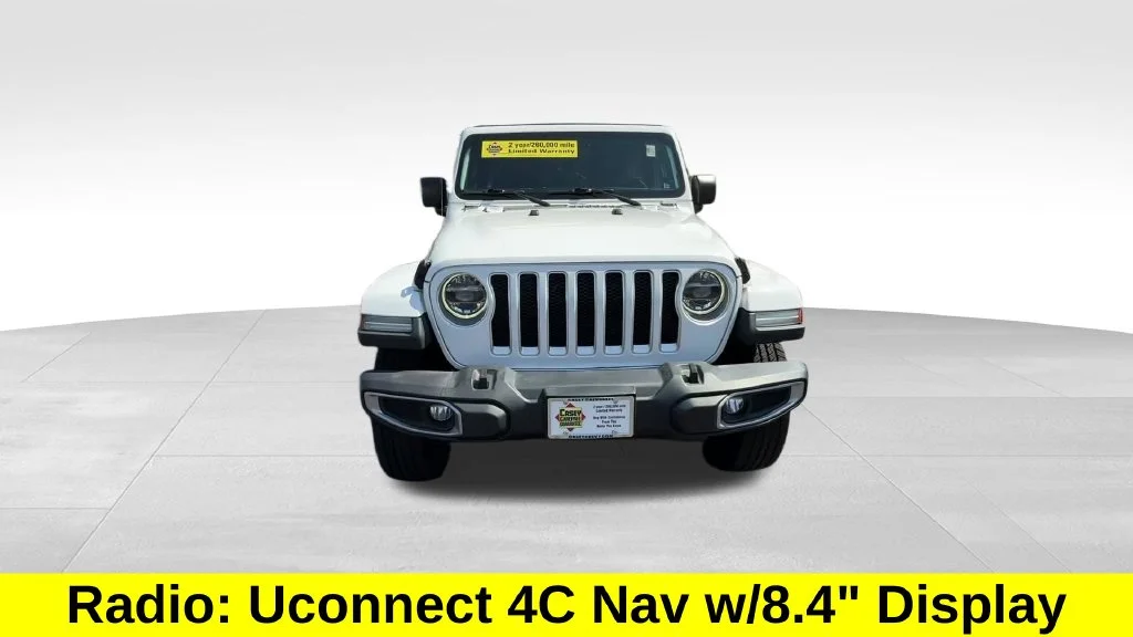 Used 2019 White Jeep Unlimited Sahara image 10