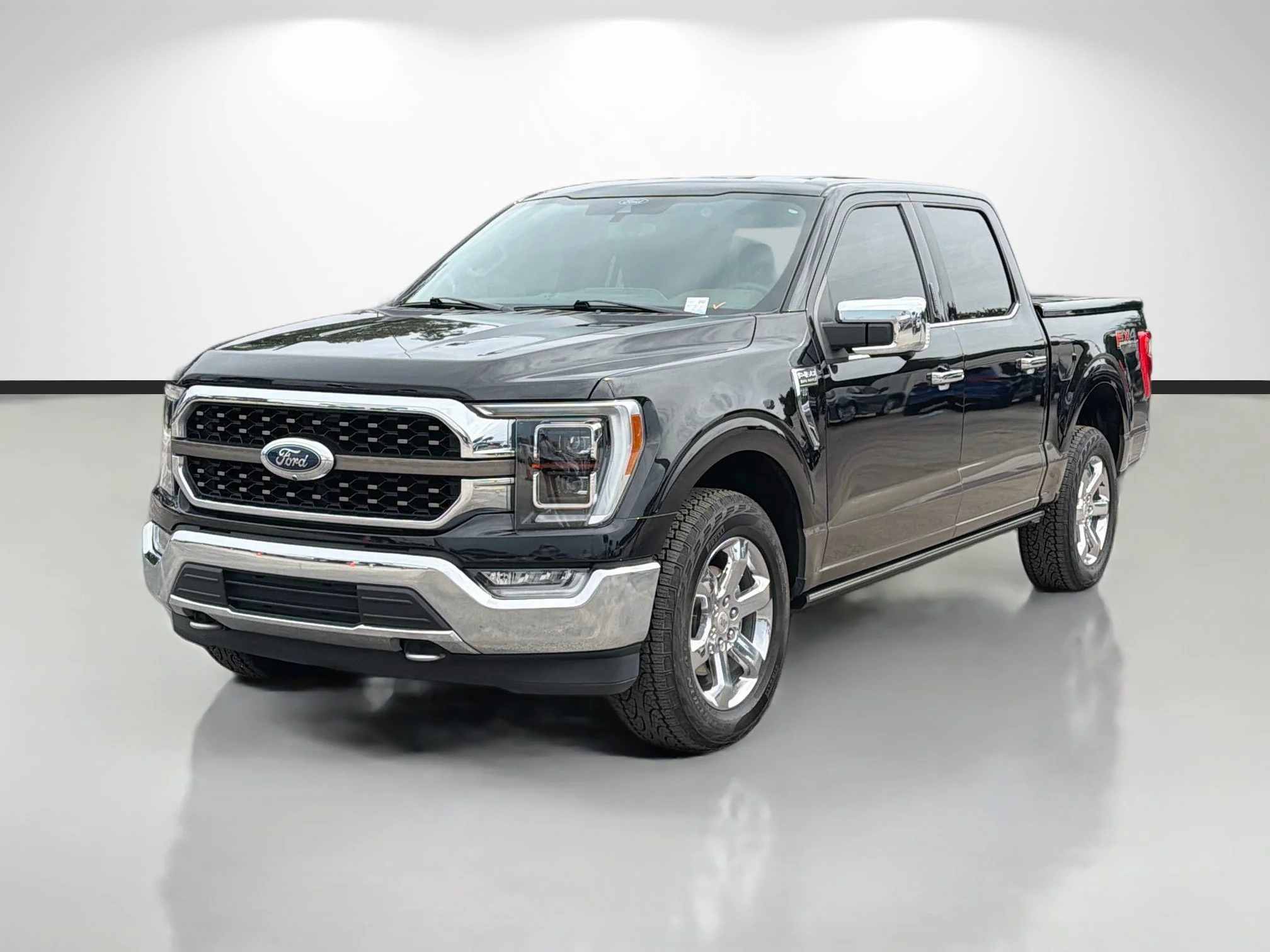 Used 2021 Agate Black Metallic Ford King Ranch image 7