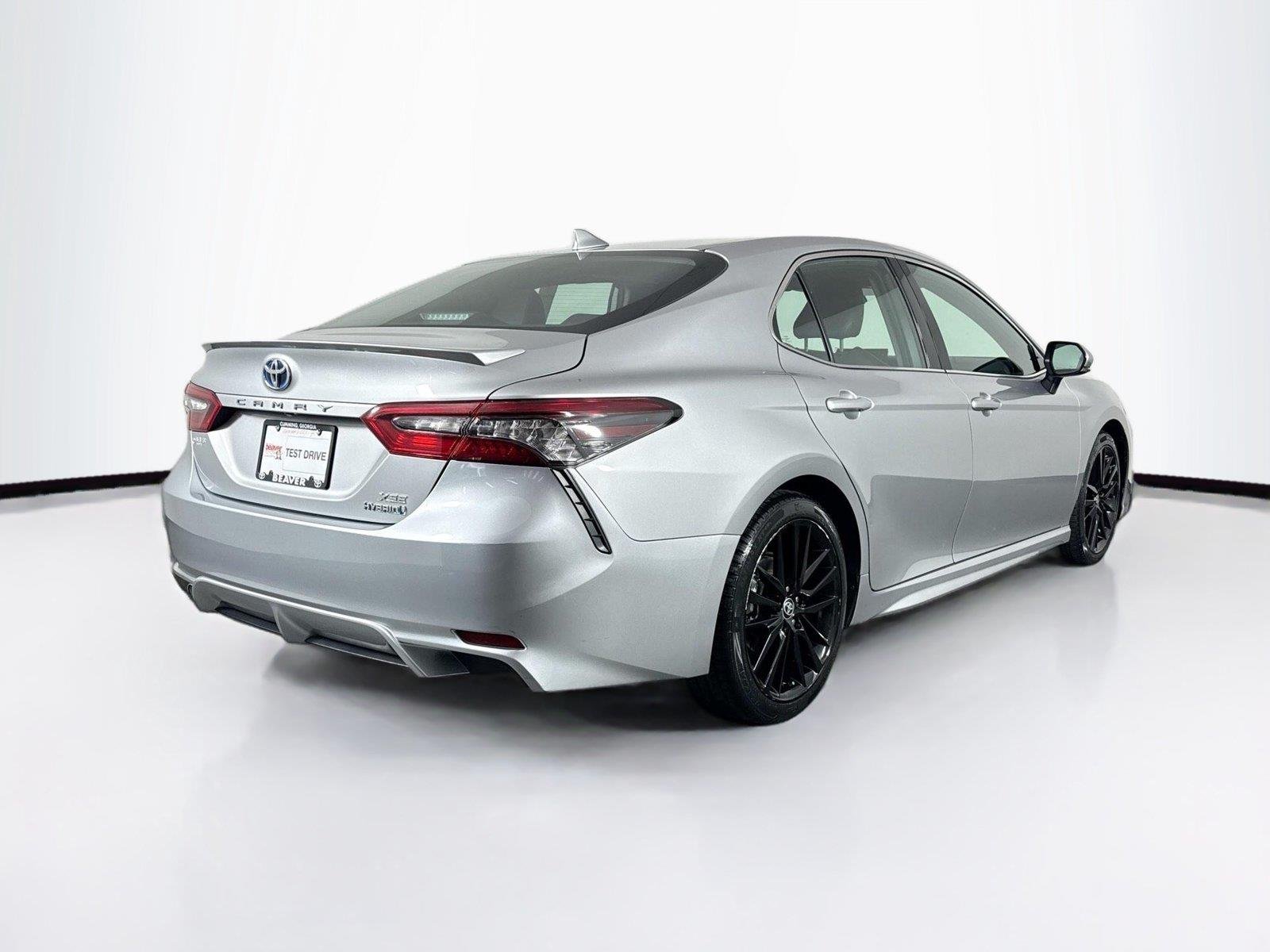 Certified Used 2024 Celestial Silver Metallic Toyota Hybrid XSE image 2