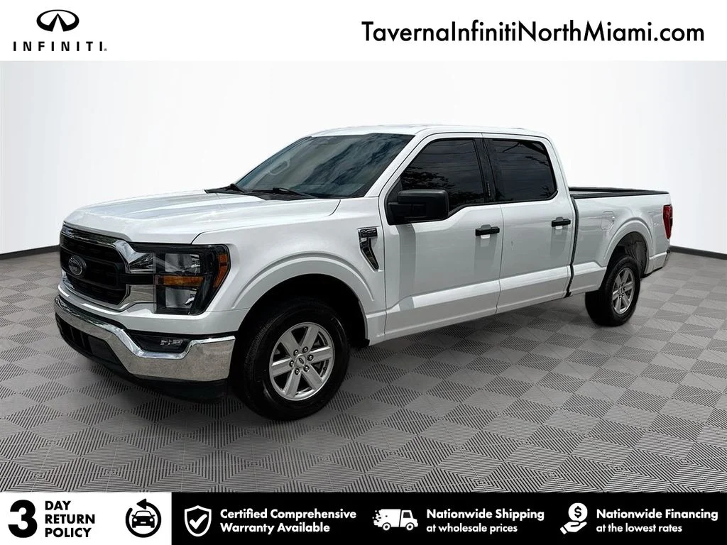 Used 2023 White Ford XLT image 1