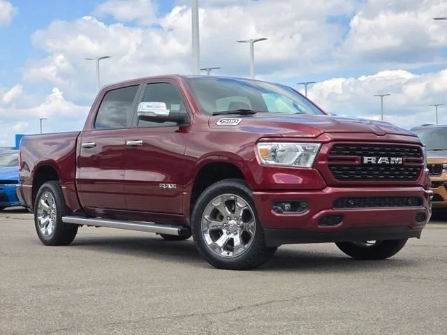 Used 2022 Delmonico Red Pearlcoat Ram Big Horn/Lone Star image 2