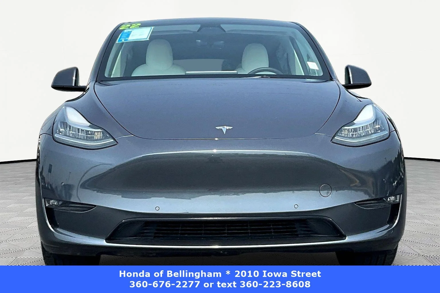 Used 2022 Tesla Model Y Long Range with VIN 7SAYGDEE8NF411815 for sale in Bellingham, WA
