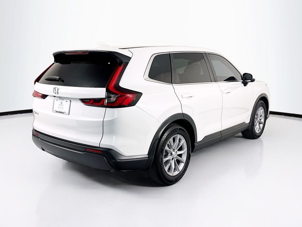 Certified Used 2024 Platinum White Pearl Honda EX image 5