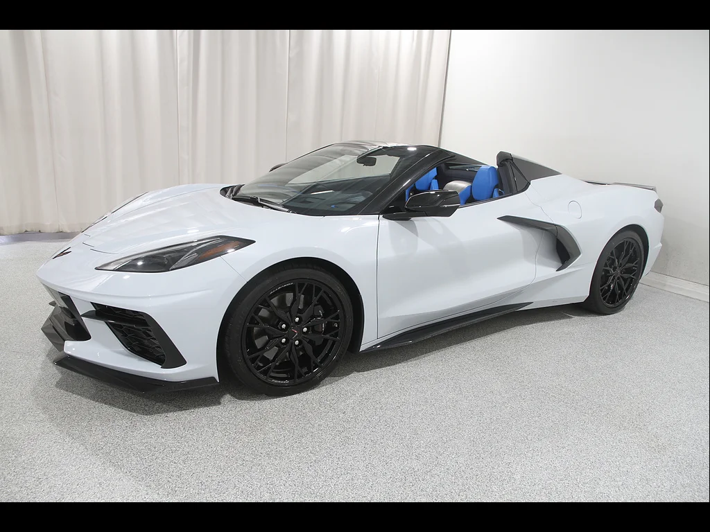 Used 2023 Ceramic Matrix Gray Metallic Chevrolet Stingray image 4