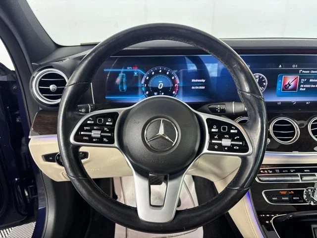 Used 2020 Blue Mercedes-Benz E 350 image 3