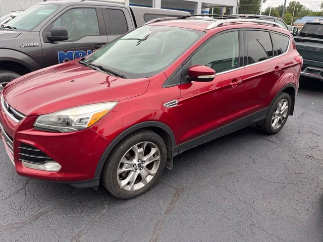 Used 2013 Red Ford Titanium image 2