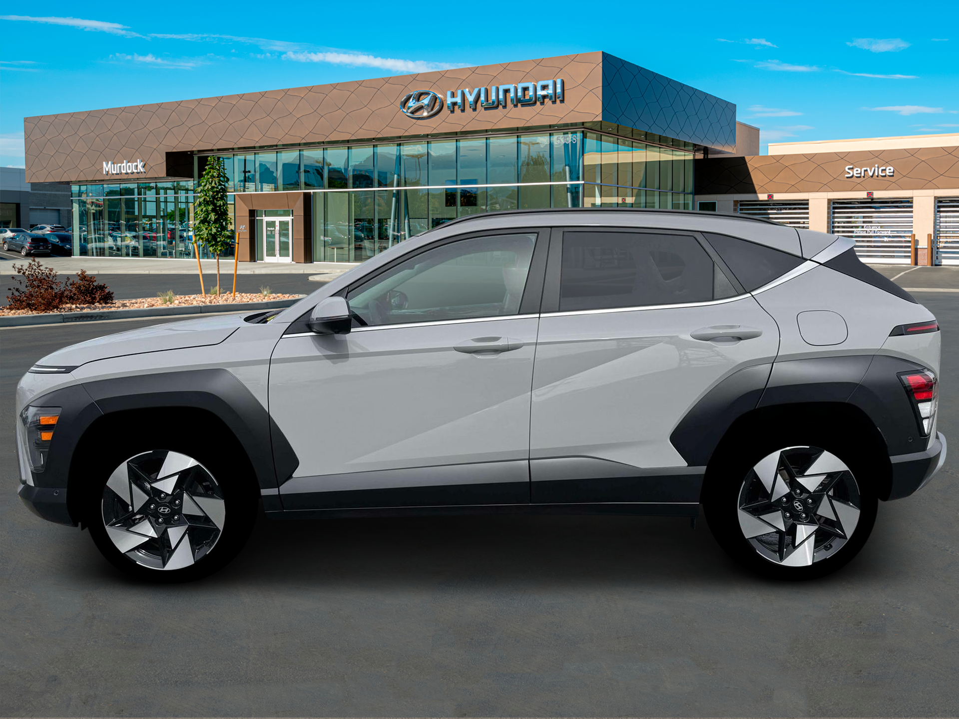 New 2026 Cyber Gray Metallic Hyundai Limited AWD image 3