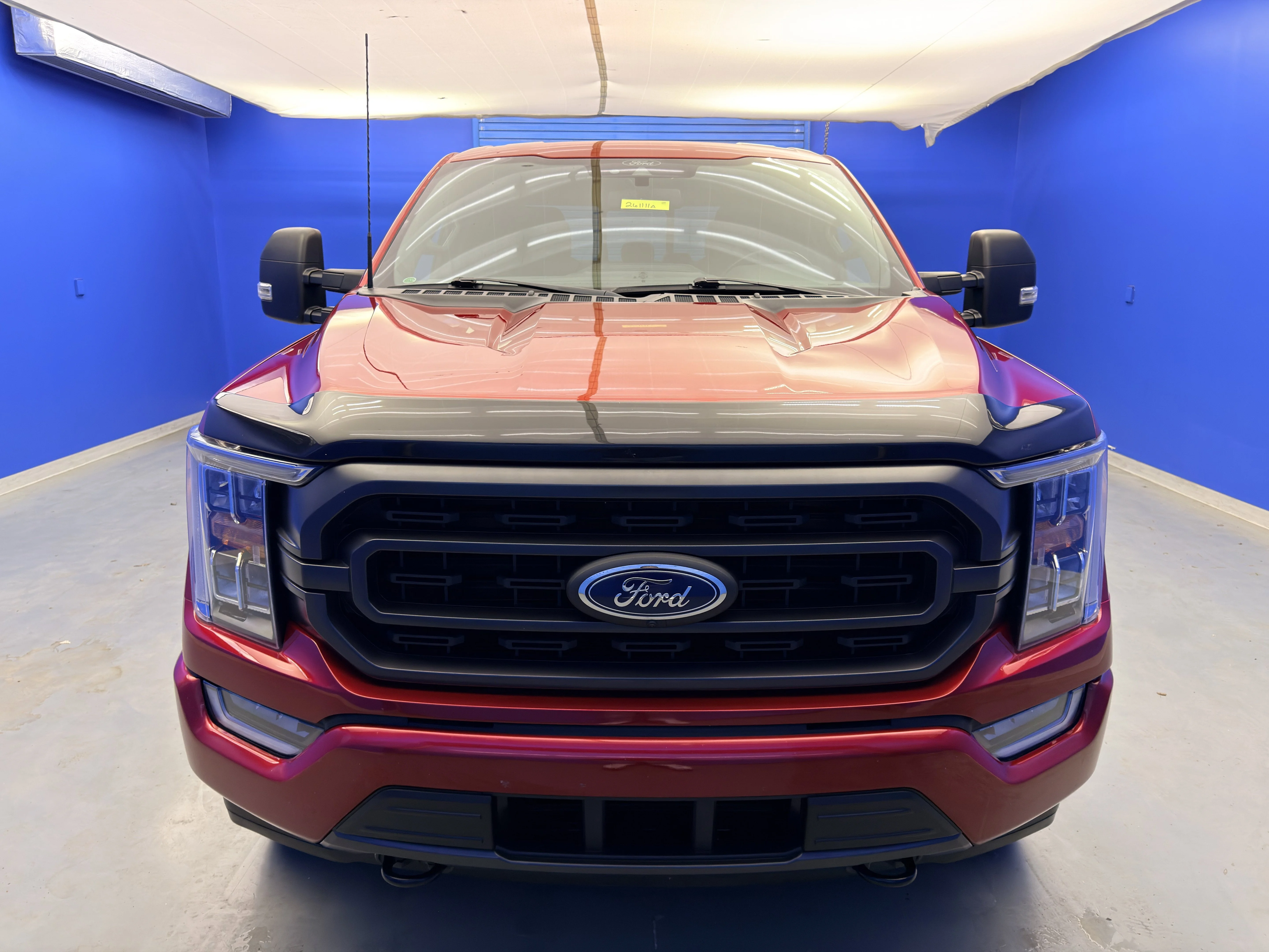Used 2022 Rapid Red Metallic Tinted Clearcoat Ford XLT image 3