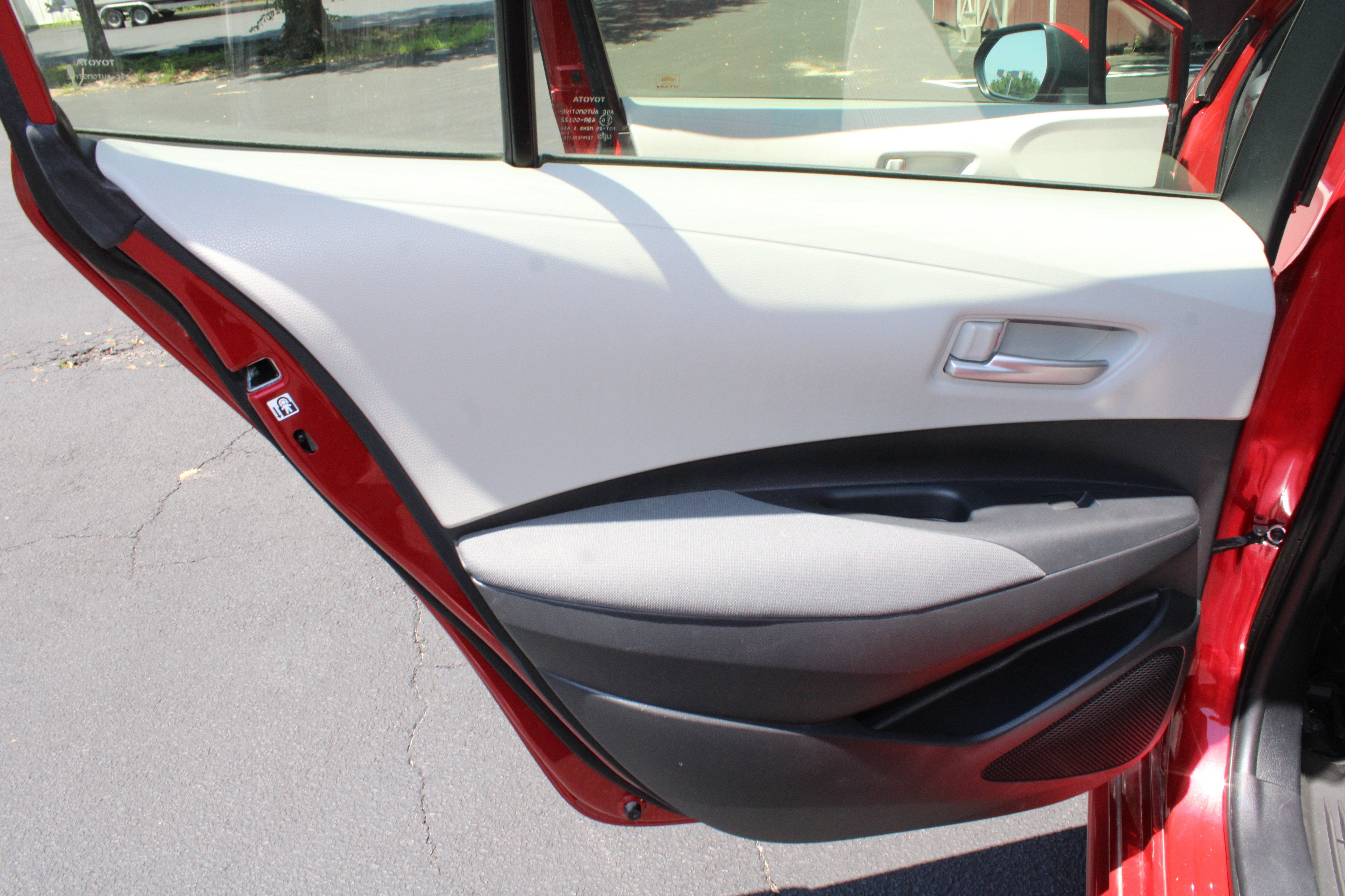 Used 2020 Barcelona Red Metallic Toyota LE image 20