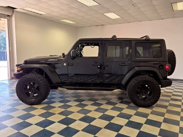 Used 2020 Black Jeep Unlimited Sport S image 2