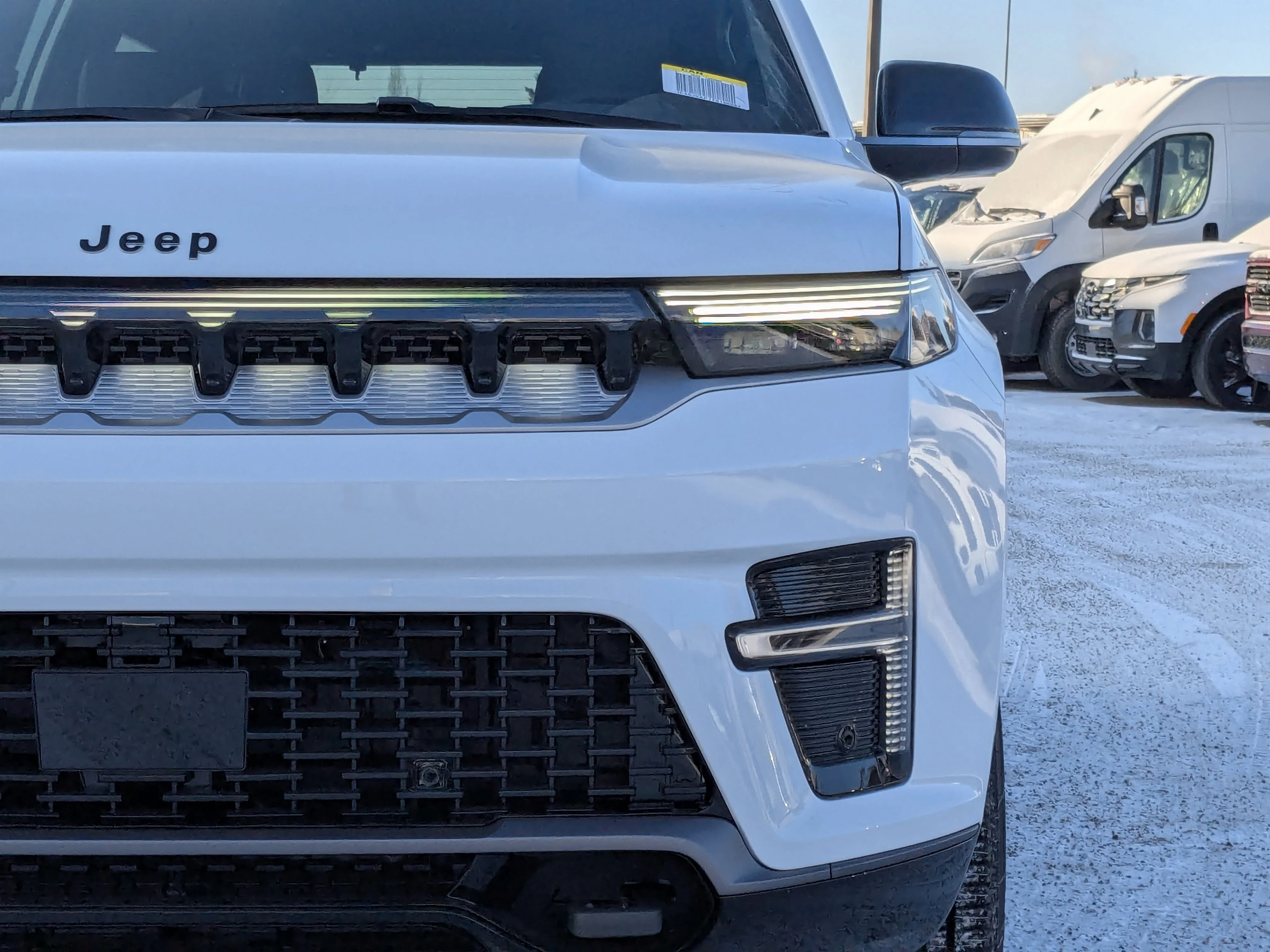 New 2026 White Jeep Grand Wagoneer - Heavy Duty Trailer Tow - 8 Passenger Seating & Tons More! image 10