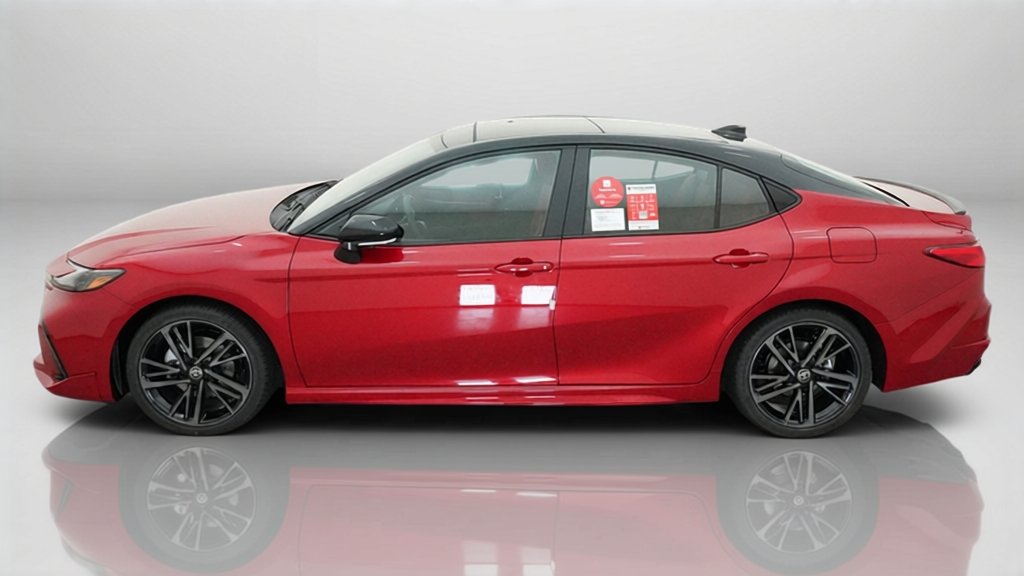 New 2027 Supersonic Red with Midnight Black Metallic roof Toyota XSE image 26