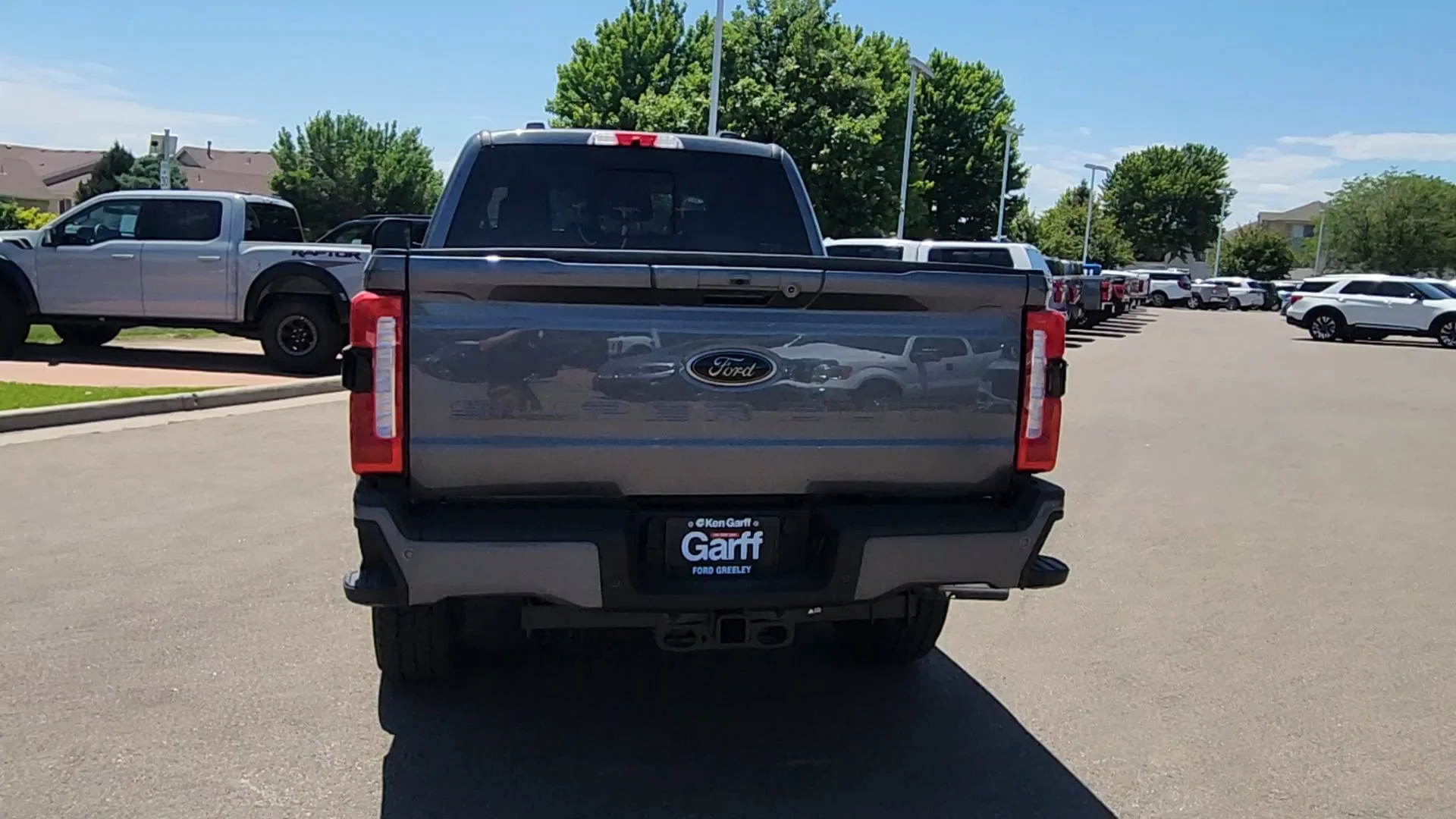 New 2026 Carbonized Gray Metallic Ford LARIAT image 4