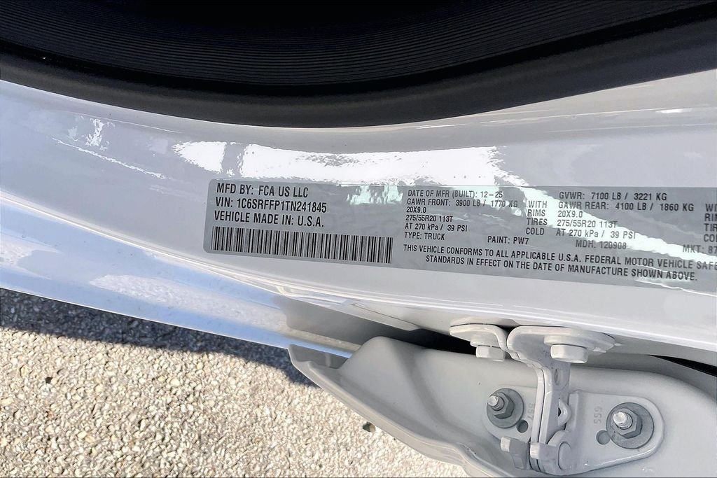 New 2026 Ram 1500 Big Horn/Lone Star 4D Crew Cab