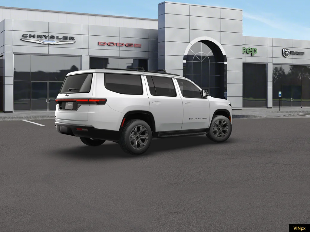 New 2026 Bright White Clear-Coat Exterior Paint Jeep Limited Altitude image 7