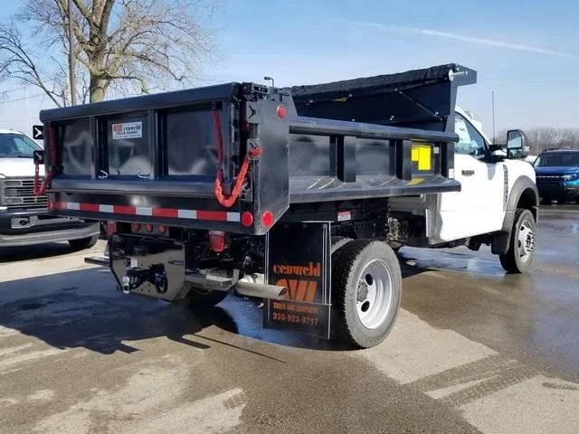 New 2026 White Ford XL Dump Truck image 3