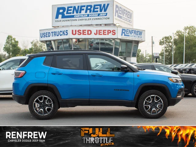 2024 Jeep Compass Trailhawk * 3M PPF | Heated Seats | Leather | Remote Start | No Accidents