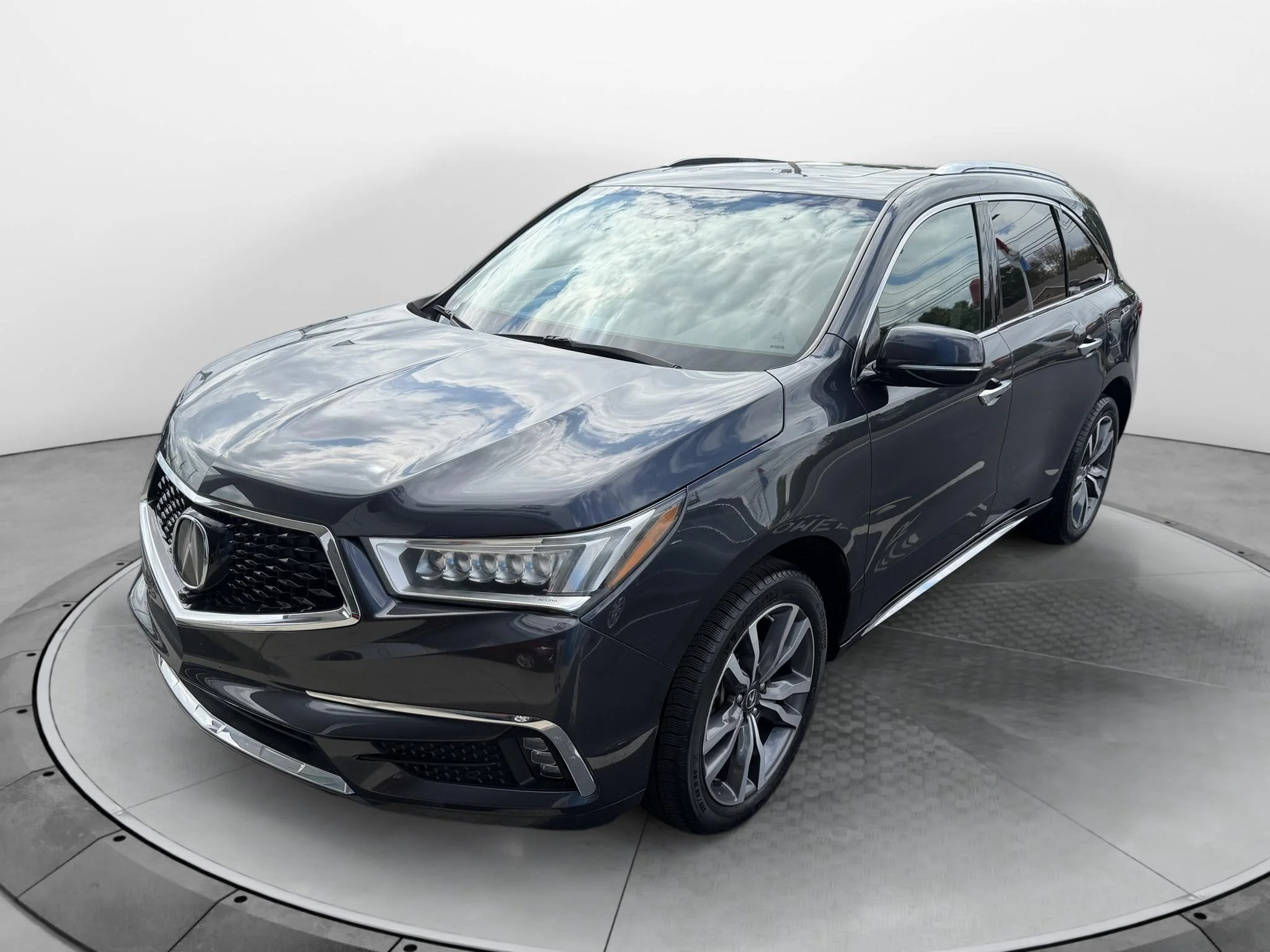 Used 2019 Gray Acura Advance Pkg image 1