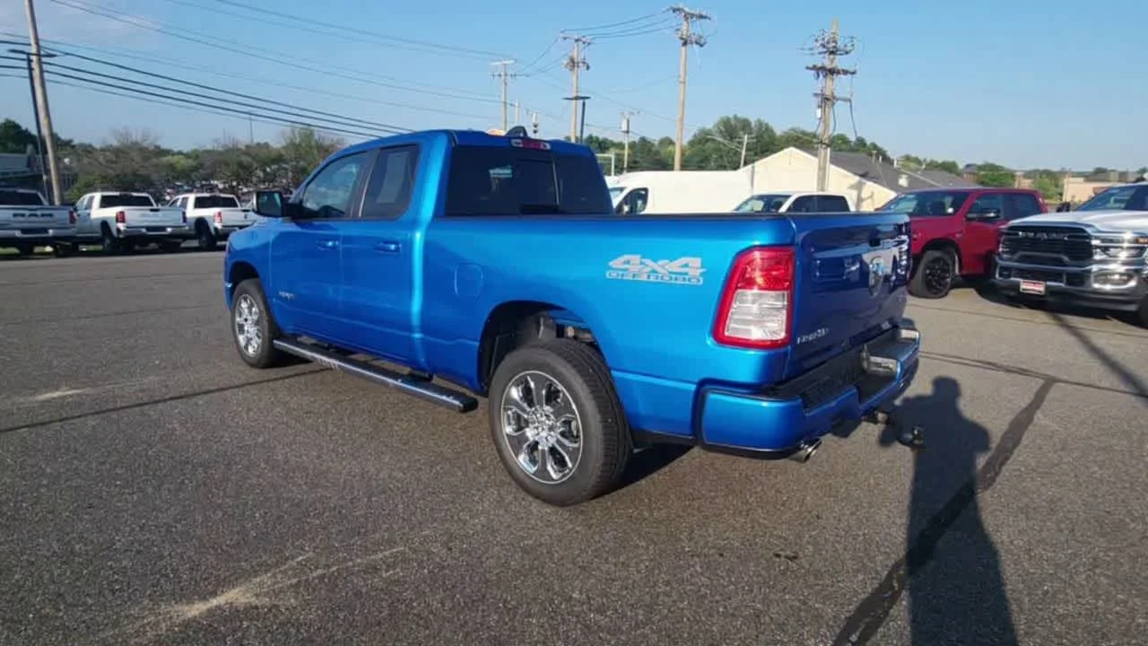 Used 2021 Hydro Blue Pearlcoat Ram Big Horn image 6