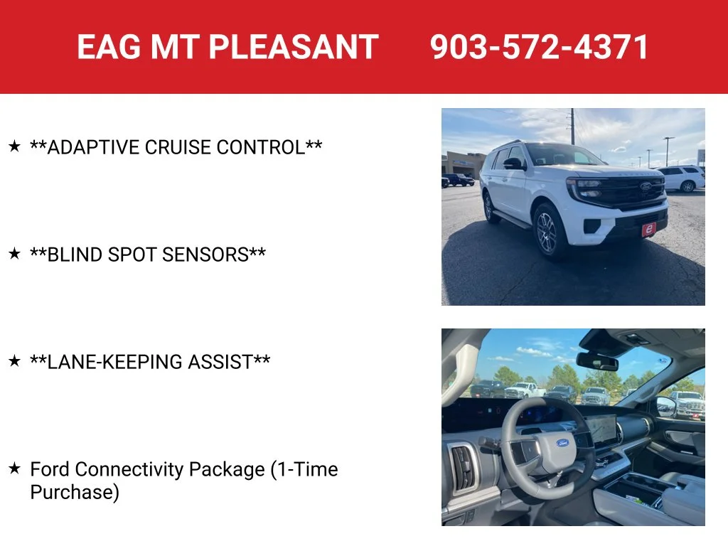 New 2026 Star White Metallic Tri-Coat Ford Active image 8