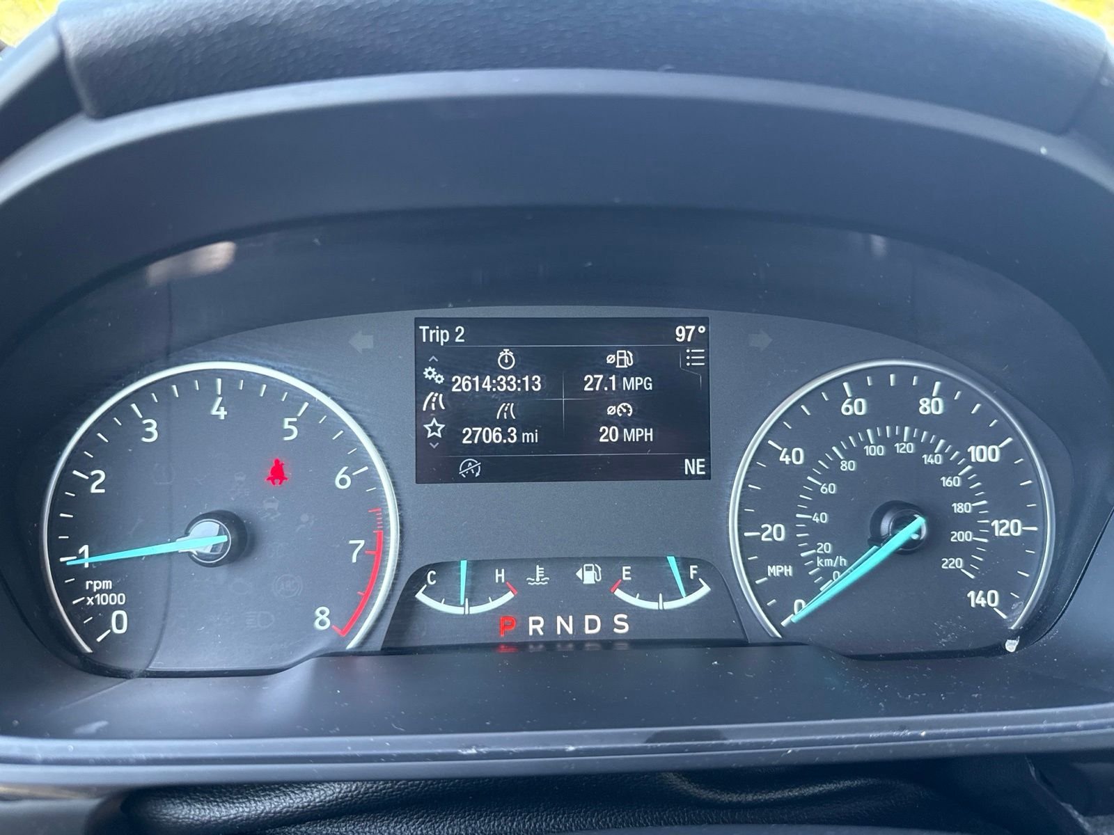 Used 2020 White Ford SE image 7