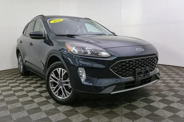 Used 2022 Blue Ford SEL image 3