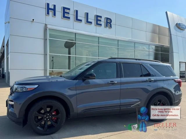 Used 2021 Blue Metallic Ford ST image 3